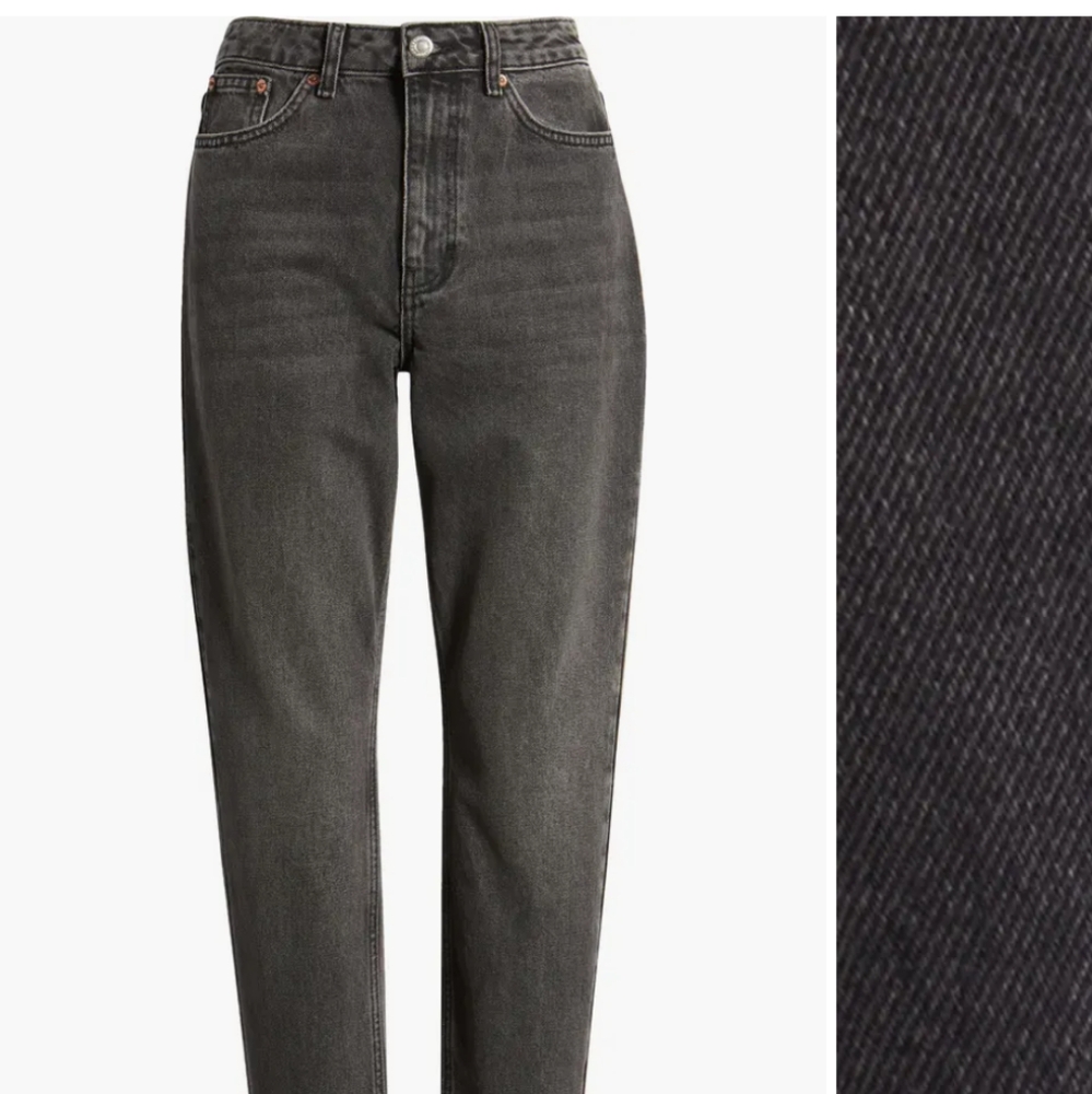 Topshop Moto Charcoal Jeans
